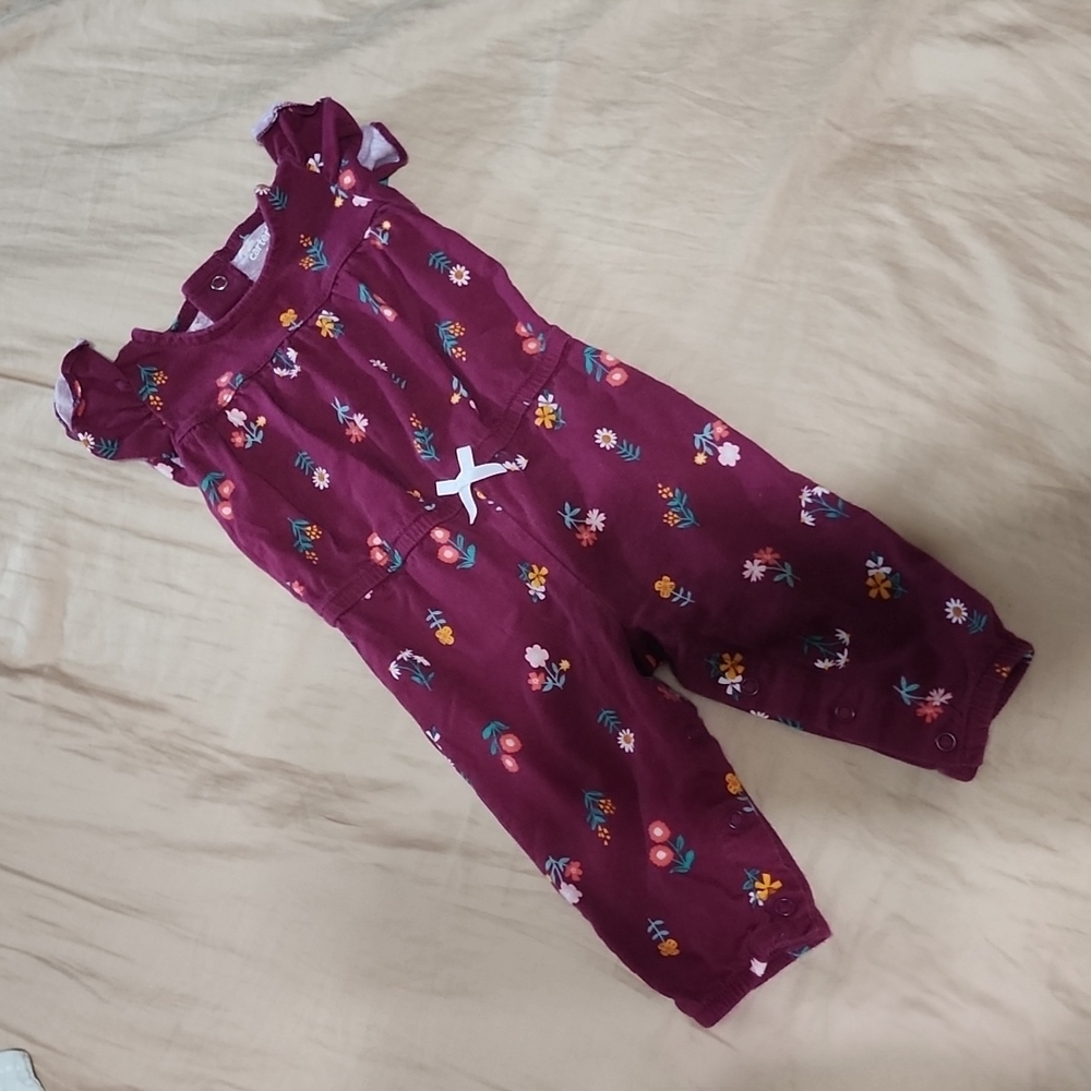 Like new Carters Floral Romper